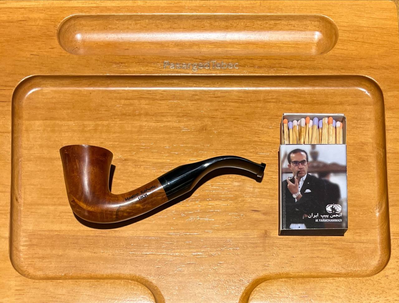 Pipe with Italian Briar No. 10535 Pipe with Italian Briar No. 10535